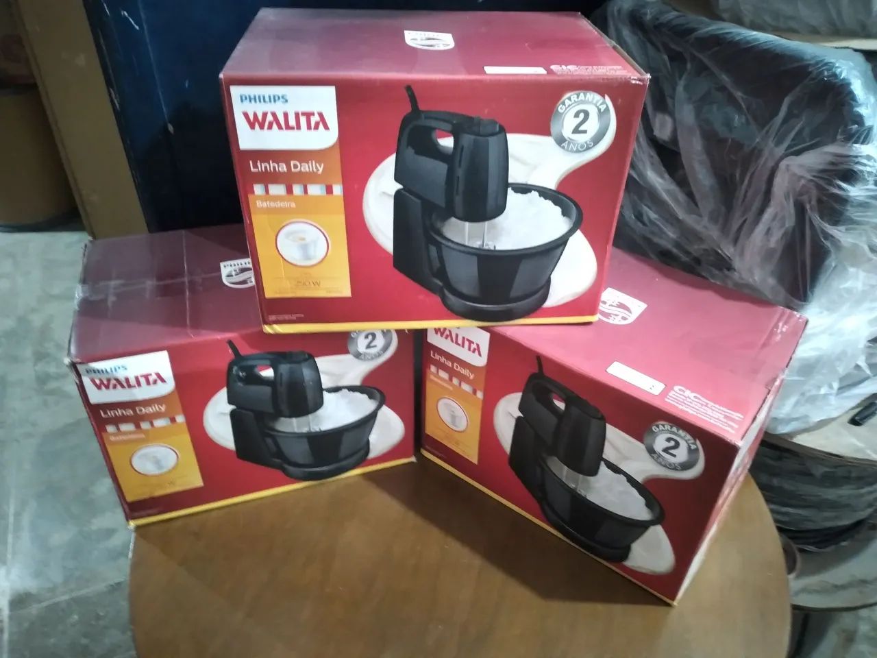 Batedeira philips walita  3 peças + 3 ferro elétrico a vapor  celta - Foto 2