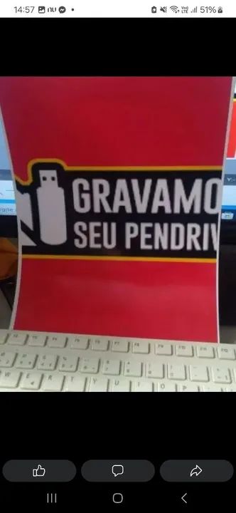 Gravação de pen drive mais de 2 mil músicas 