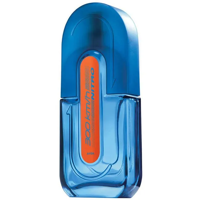 Colônia Perfume Masculino 300 km/h Nitro Avon 100ml