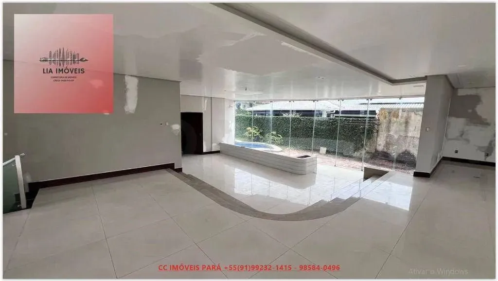 Casa no Água Cristal, 1200 m², 5 Suítes, 4 Vagas, Val-de-cães, Belém-Pará