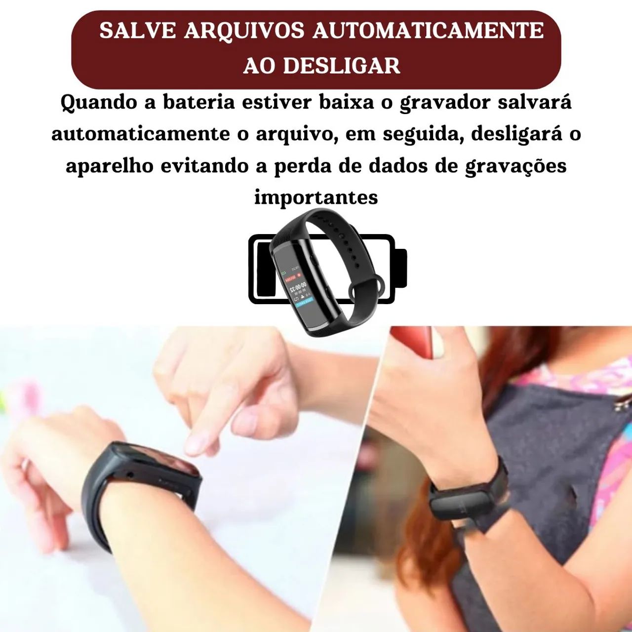 Relógio digital gravad - Foto 3