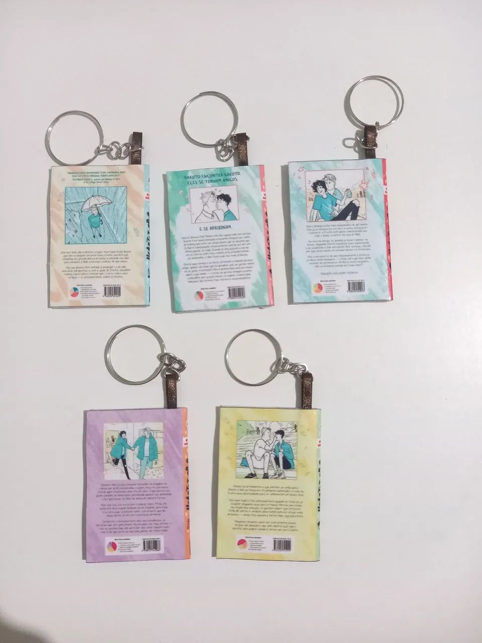 5 chaveiros Heartstopper TUDO por 5,00 [leia o anúncio]<br> - Foto 3