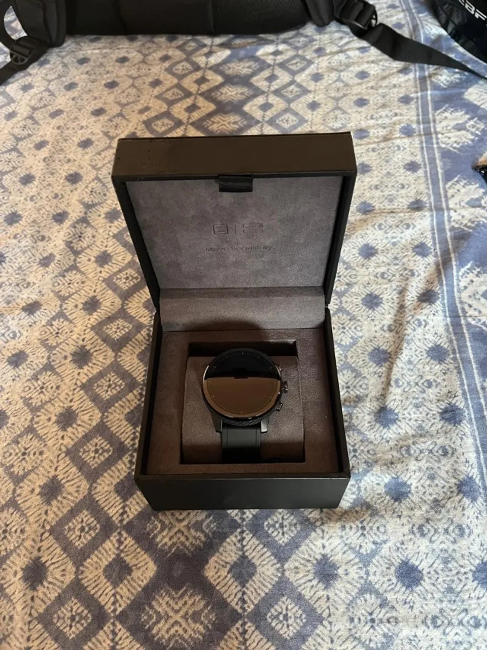 SmartWatch Amazfit Stratos+ Versão Premium vidro Safira