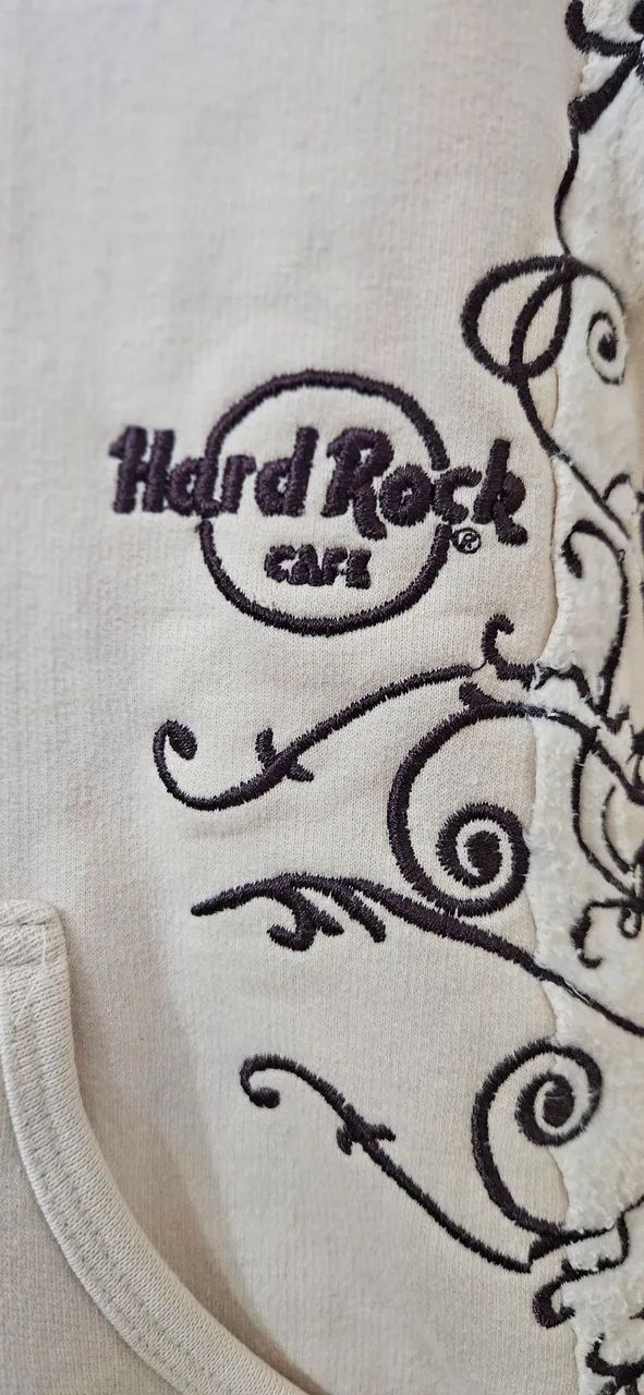 Moletom Feminino Croped Hard Rock Cafe  - Foto 3