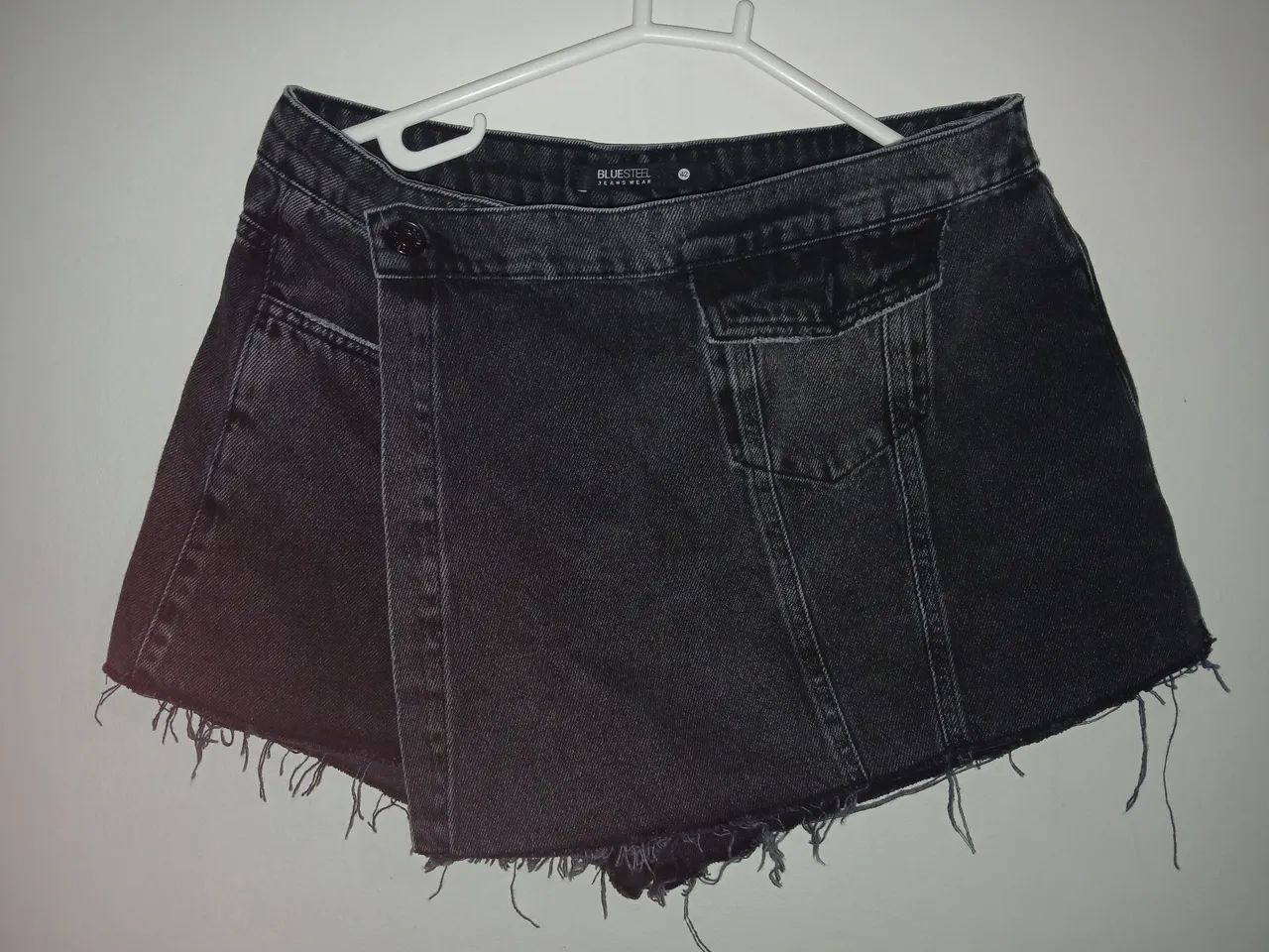 Short Saia Jeans - 42 - Renner - Foto 3