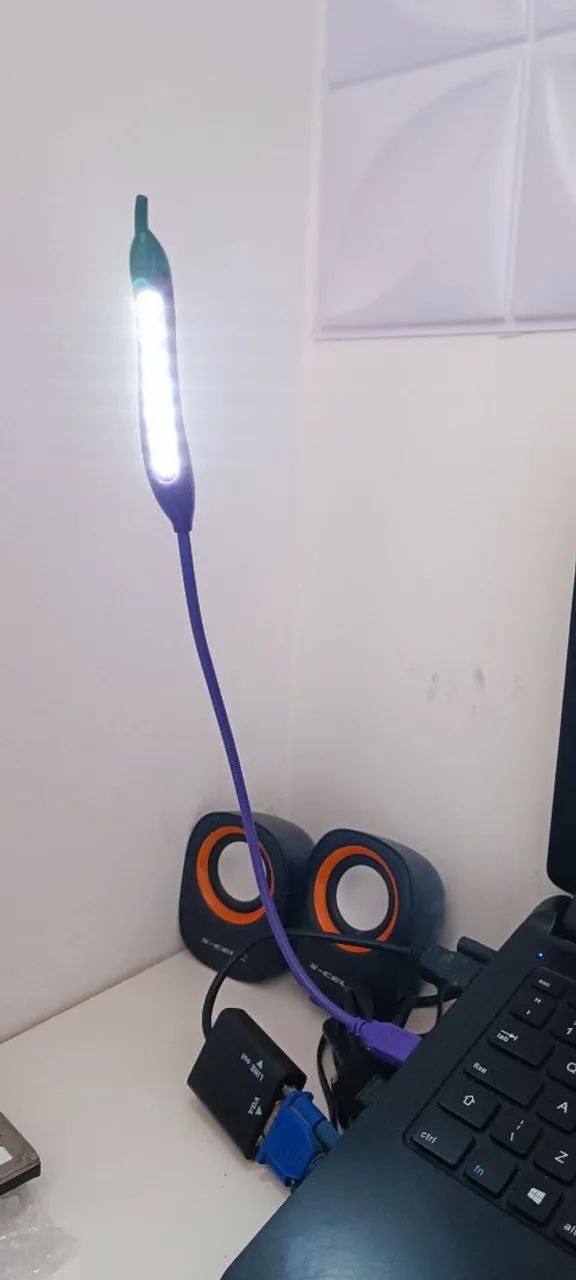 Luminária LED USB Flexível, Excelente iluminação  - Foto 3