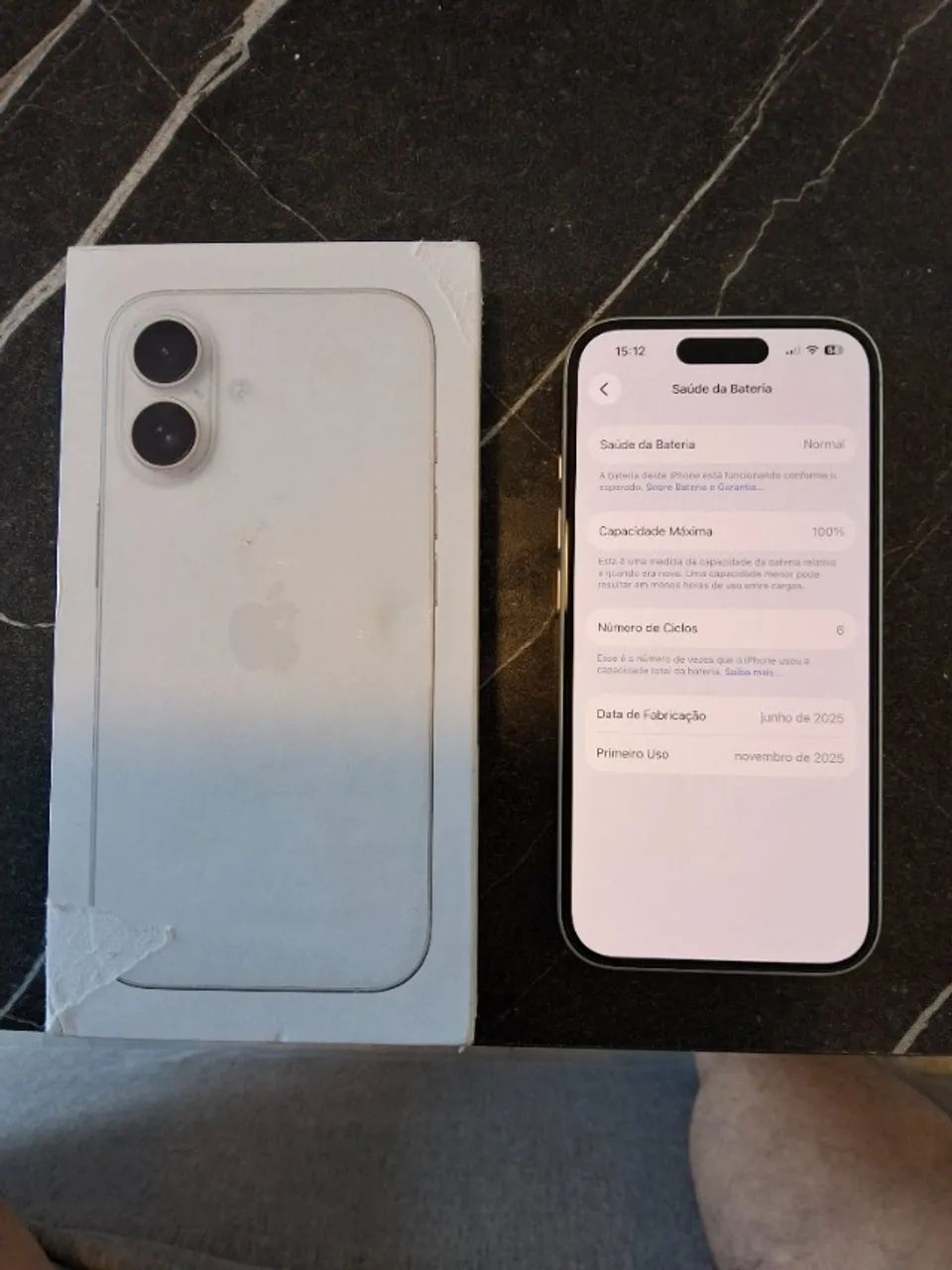 iPhone 16ホワイト 128GB バッテリー100% Apple iPhone 16 Pro 128GB 6,3