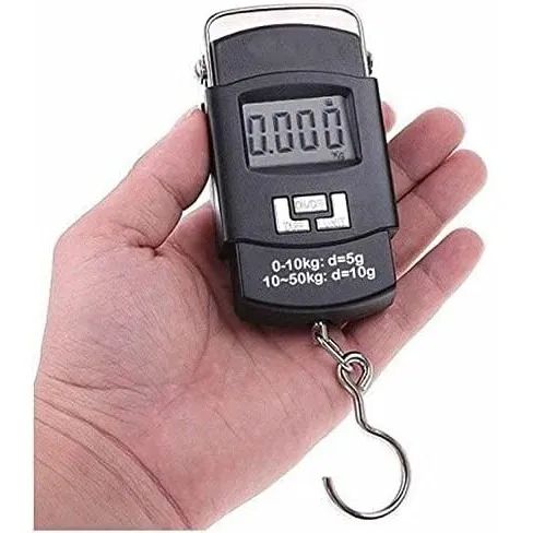 Balança Digital Portátil com Gancho 50kg - Foto 4