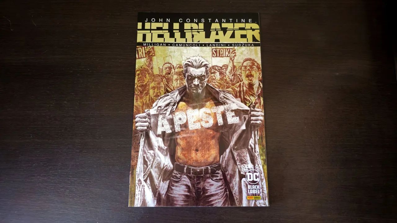 Hellblazer - A Peste - Vertigo - HQ Panini