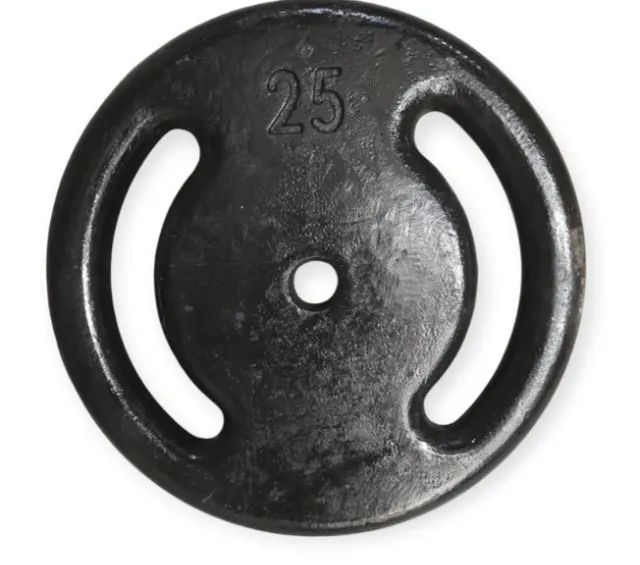 Anilha Fitness 25kg em Ferro Fundido - Foto 2