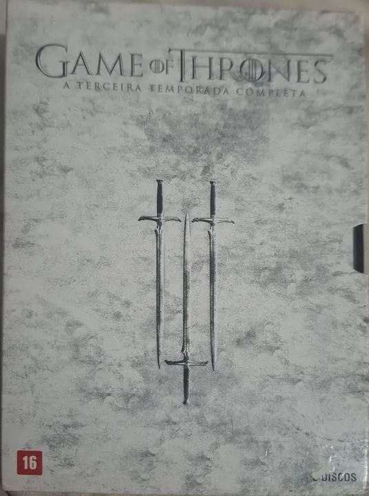 Game of Thrones 3 temporada completa box