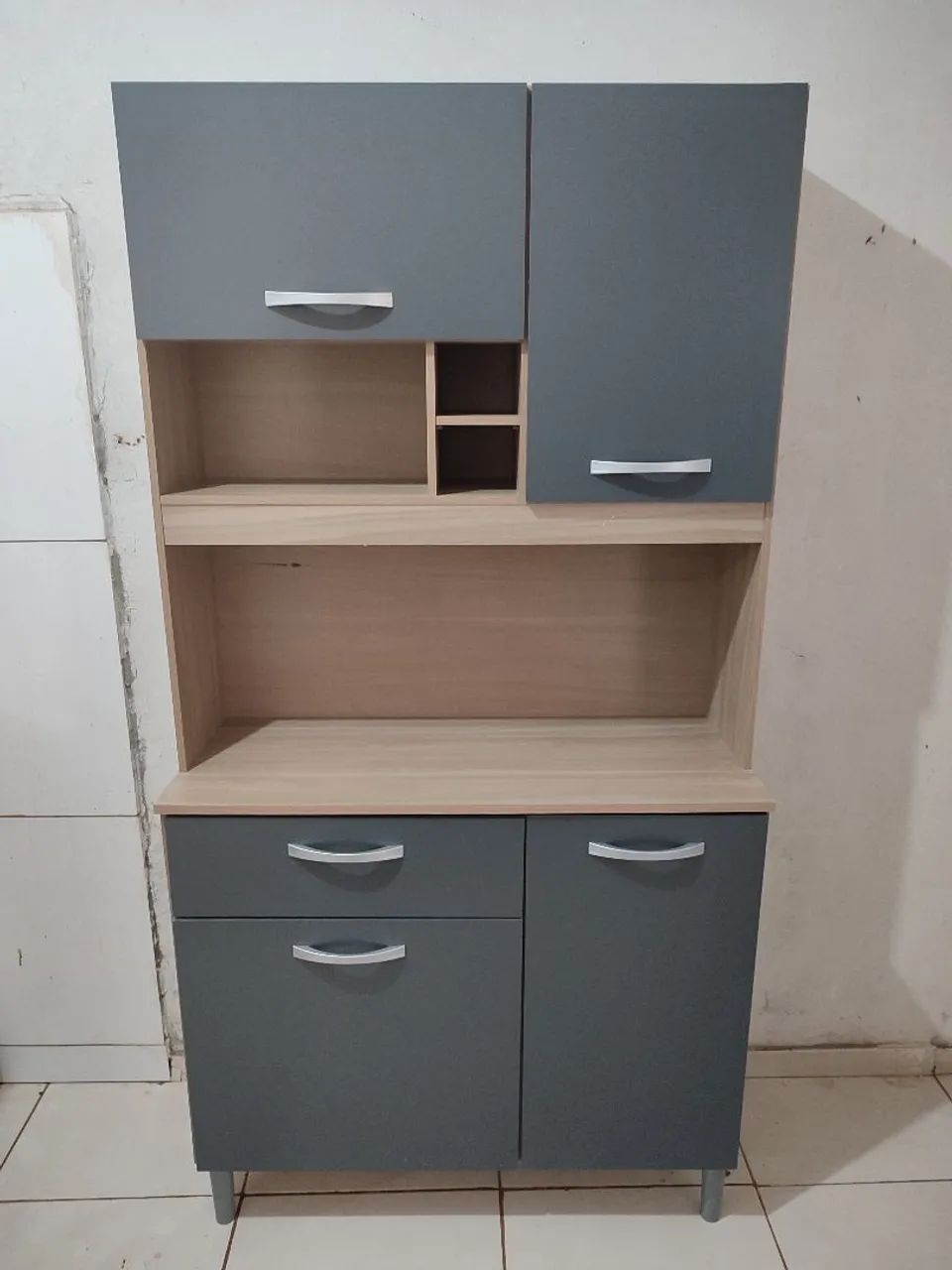 Armário de Cozinha Compacto com Design Moderno - Foto 2
