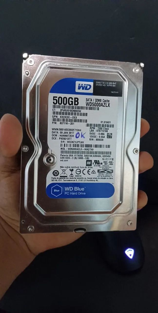 HD 500GB. - 100% - ótimo para DVR - Entrego - Foto 3