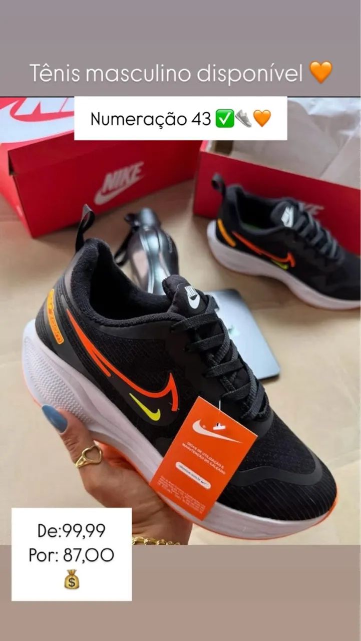 Tênis Masculino Disponível 