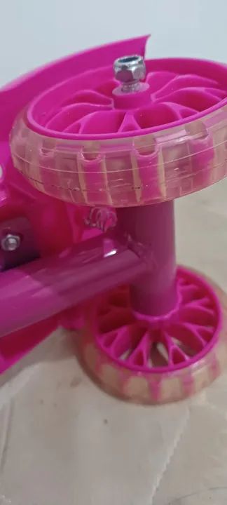 Patinete Infantil Frozen com Cesto novo  - Foto 3