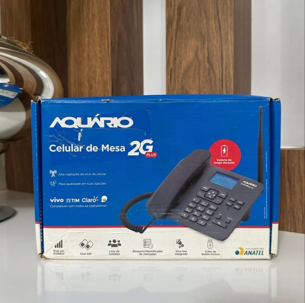 Celular de mesa 2g Aquário 
