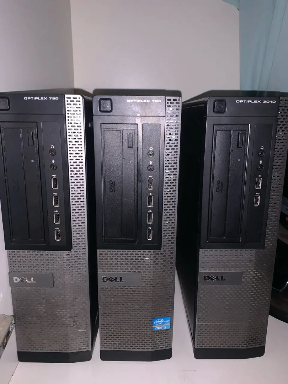 3 Computadores Dell Optiplex 780 e 3010 - todos com monitor. - Foto 2
