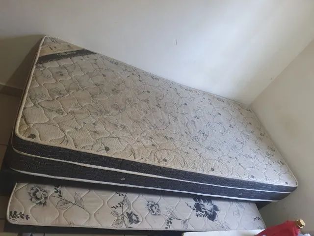 cama box de solteiro com cama auxiliar