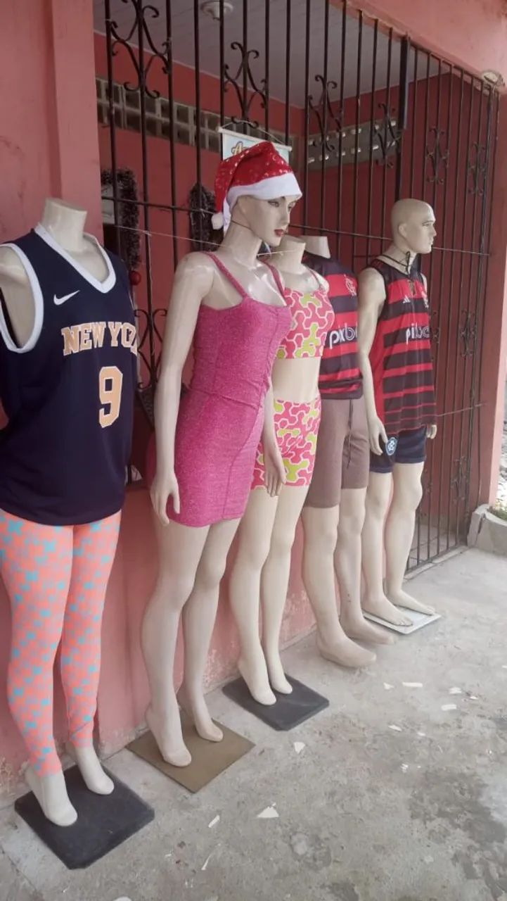 Manequins de Corpo Inteiro, busto, expositor pequeno e grande.para Loja