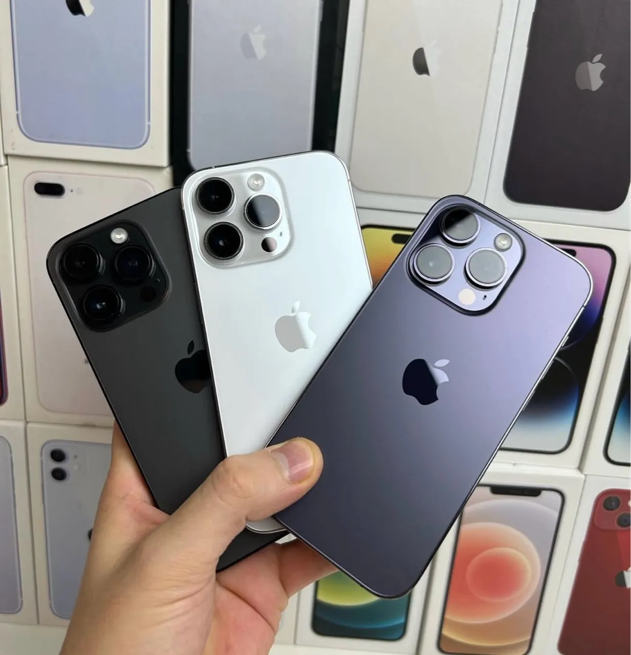 IPHONE 14 PRO 256GB, ACEITAMOS SEU IPHONE USADO COMO PARTE DO PAGAMENTO.