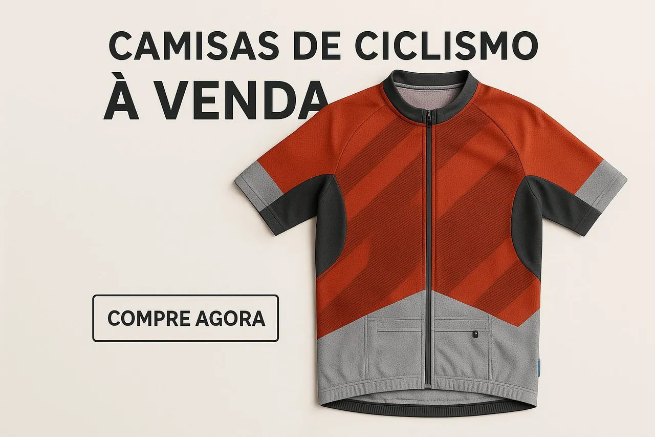 Camisa de Ciclismo - Conforto e Estilo!
