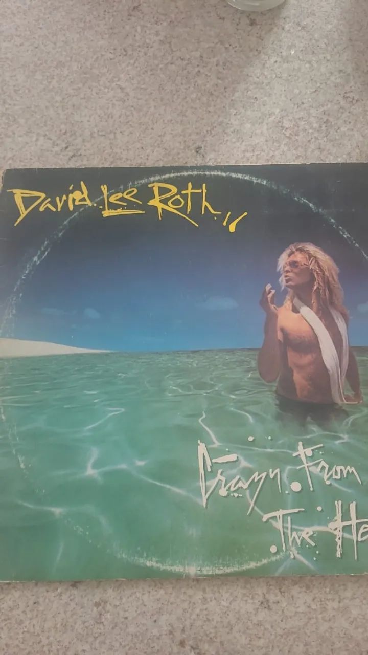 Lp Vinil David Lee Roth - Crazy From The Heat - CDs, DVDs etc
