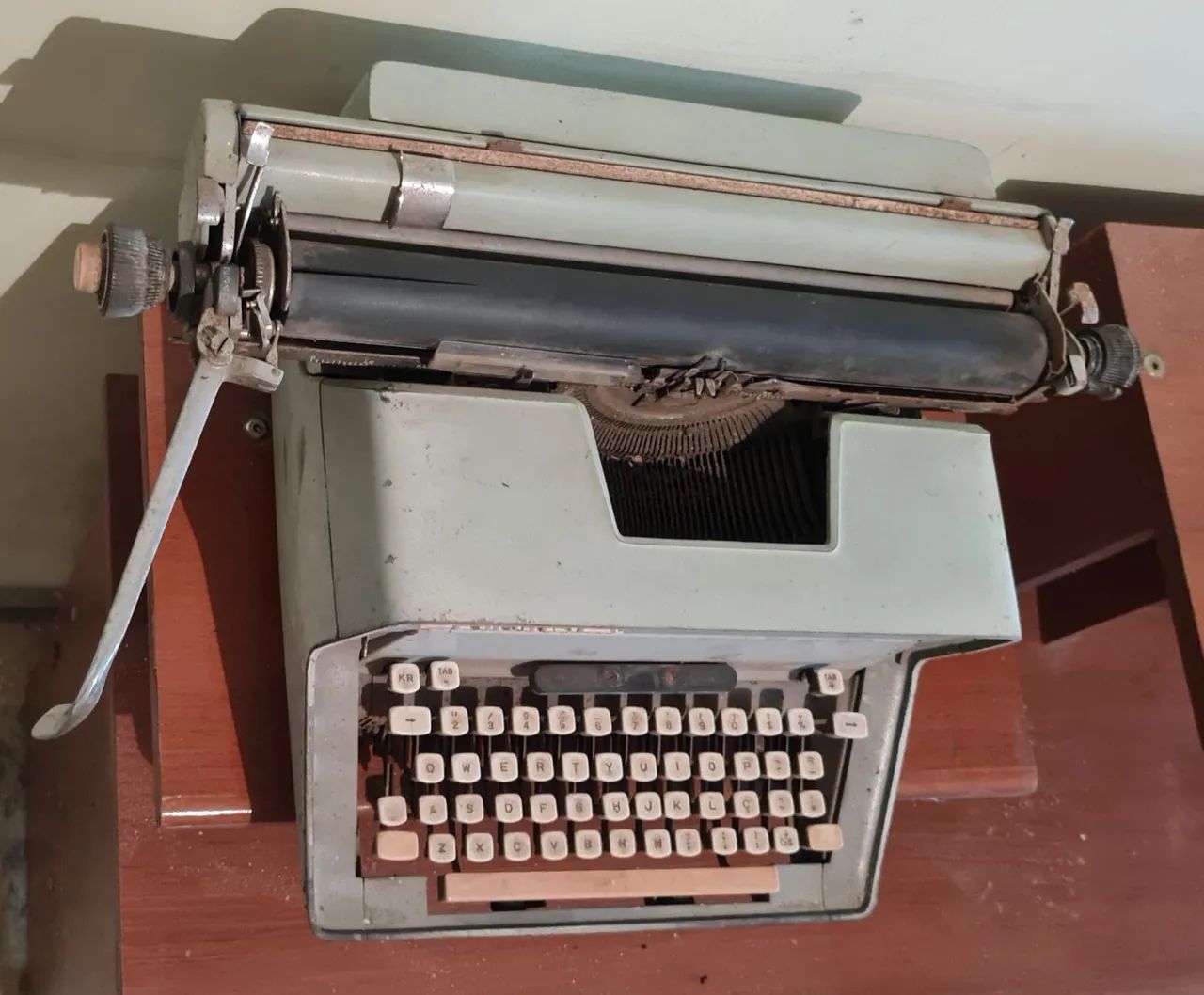 Máquina de escrever antiga