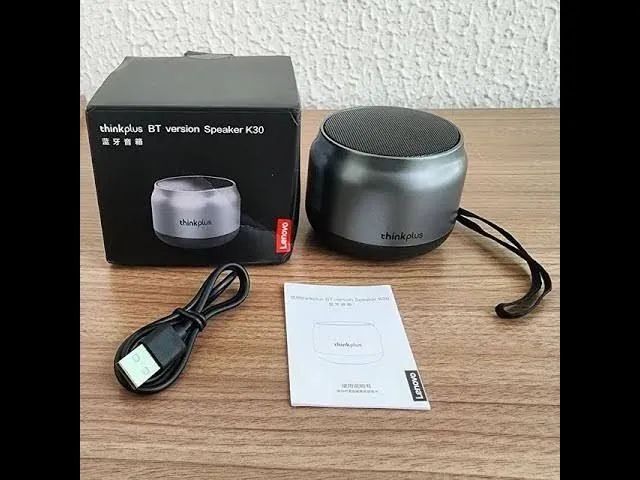 Caixa de Som Bluetooth Thinkplus K30 CORRE PROMOÇÃO - Som Potente e Design Moderno - Foto 3