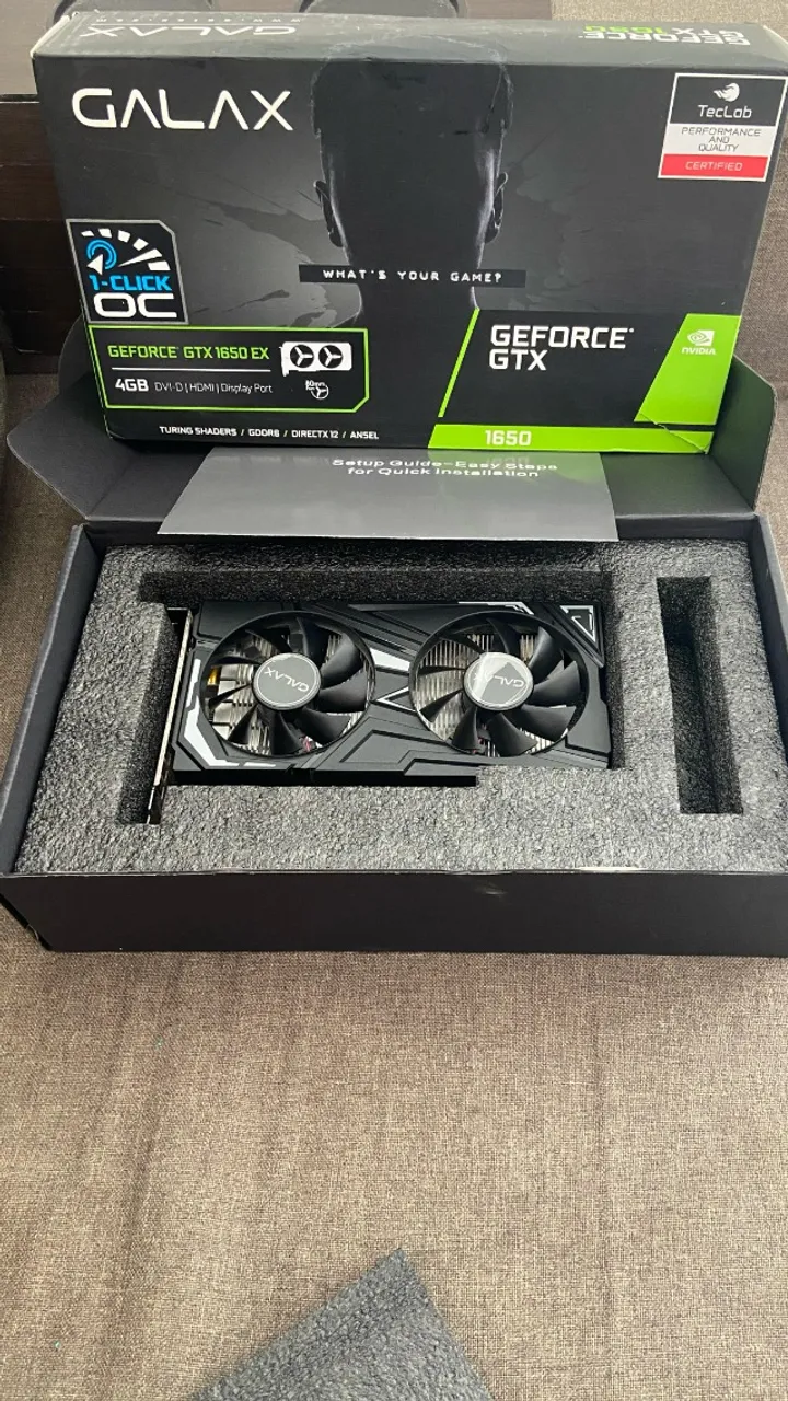 GTX 1650 4GB GDDR6