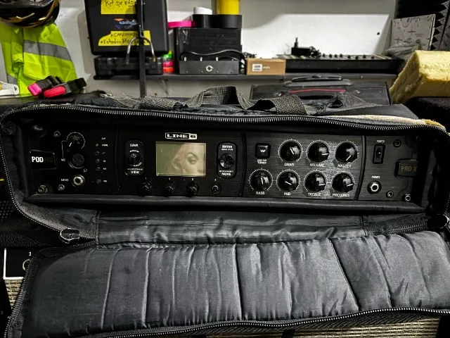 Rack Line 6 Multi-efeitos Pod Hd Pro X - + Fbv Controler
