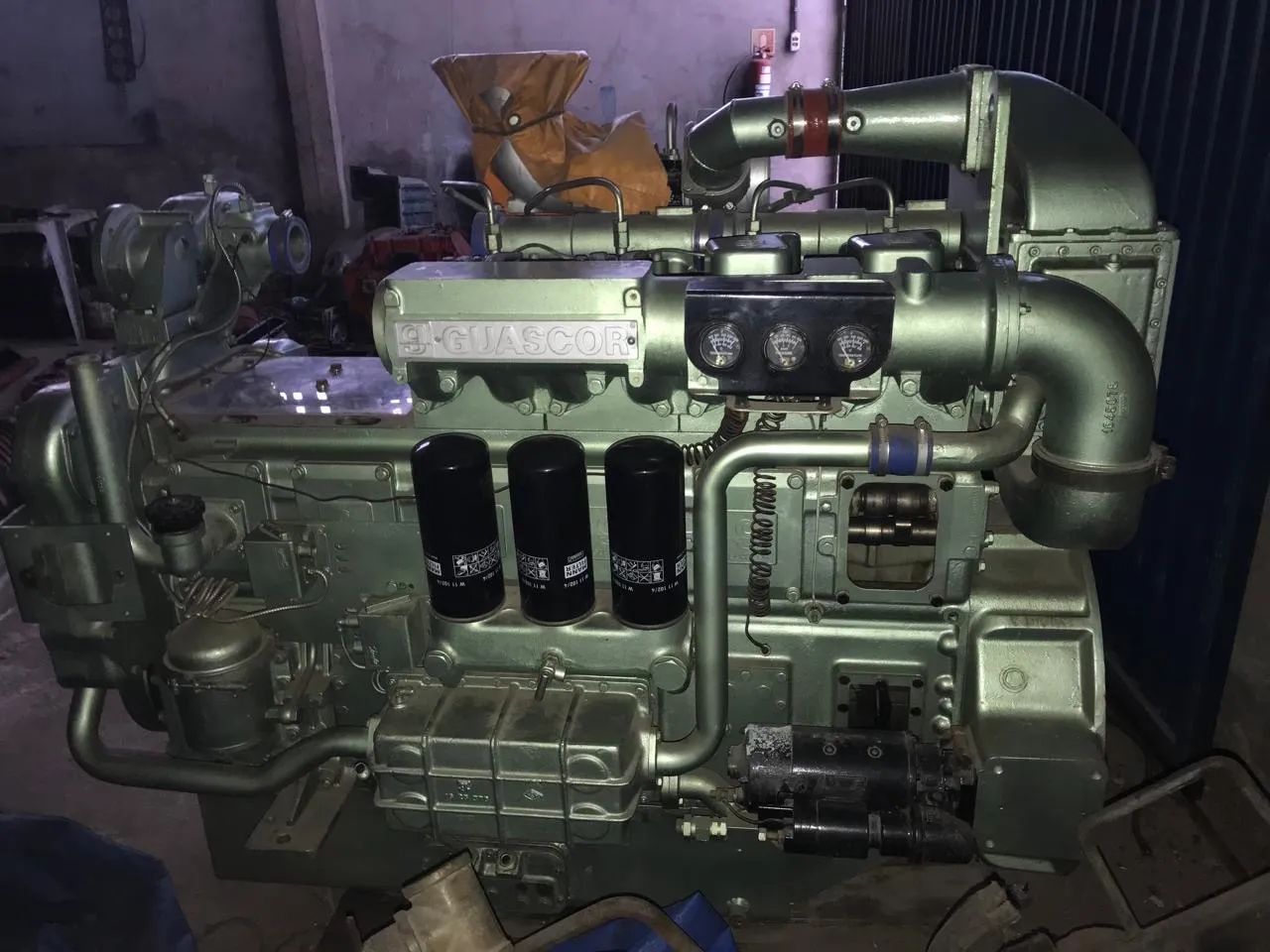 Motor Marítimo Guascor - Seminovo. 800hp - Foto 2