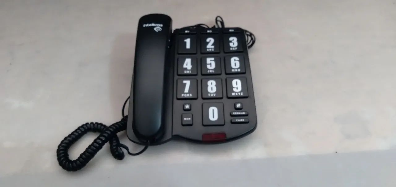 Telefone Fixo Intelbras  TOK Fácil 