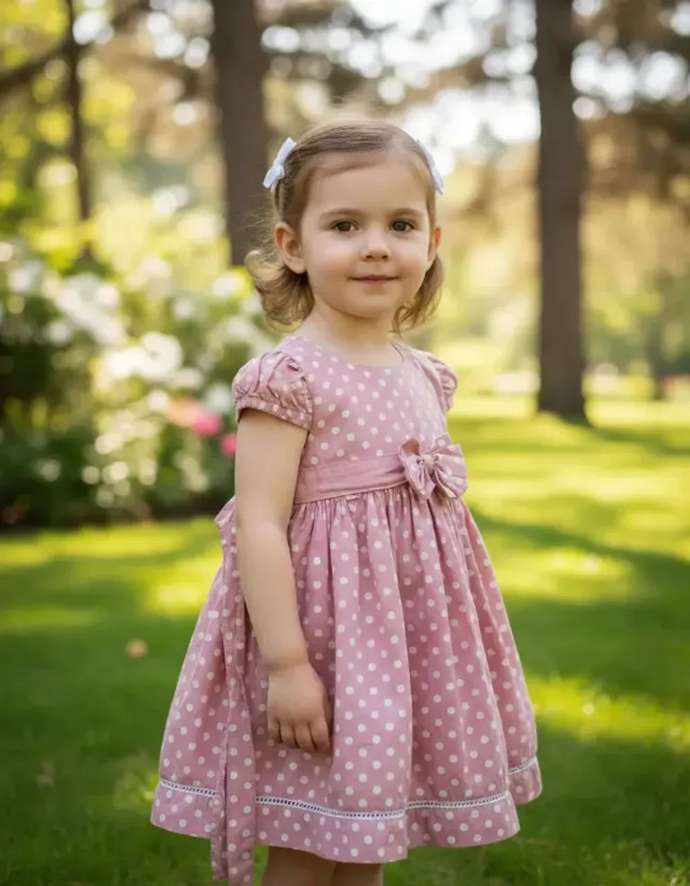 Vestido Infantil Algodão Doce - Foto 2