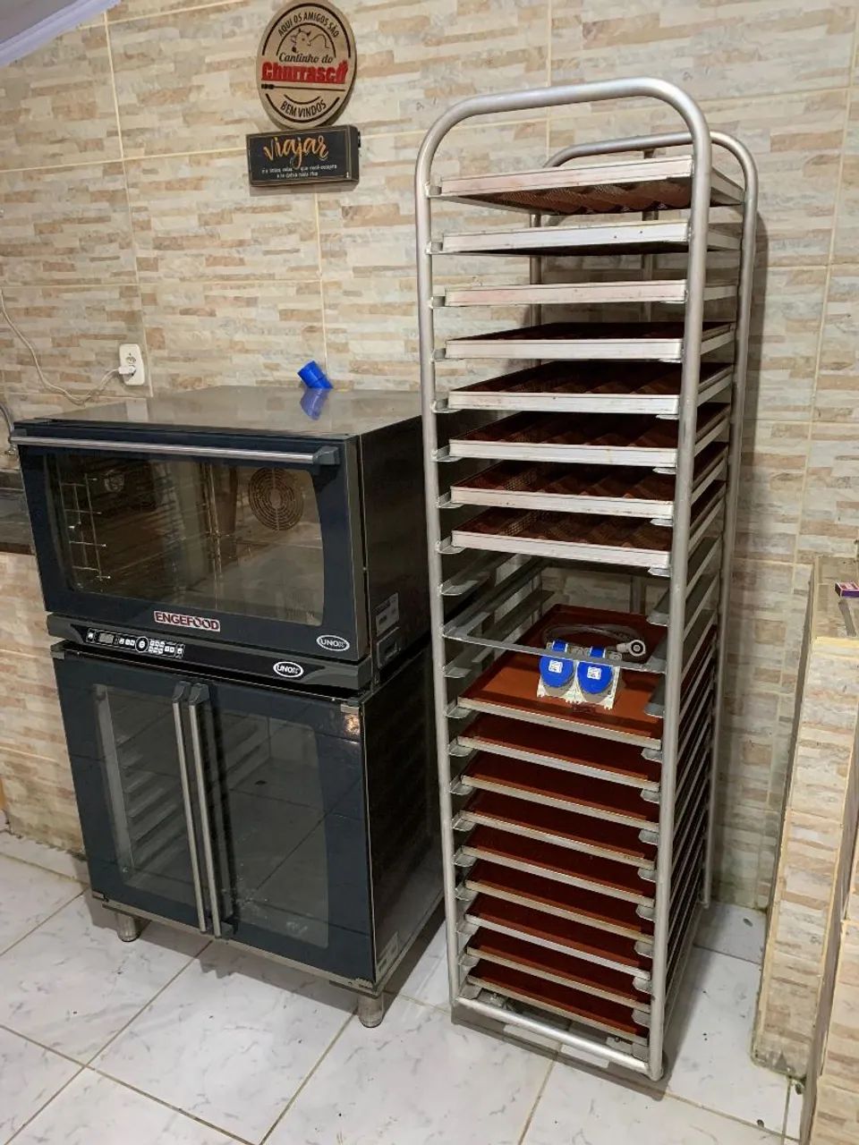 Forno Unox com Fermentadora 