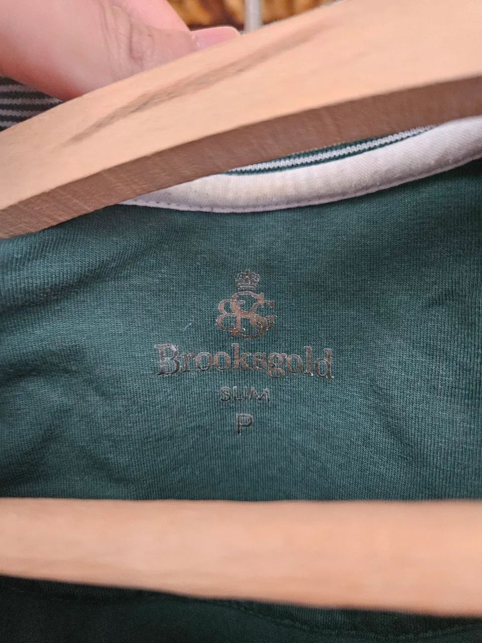 Camisa Polo Brooksfield tam.P ed.limitada elastano gold - Foto 2