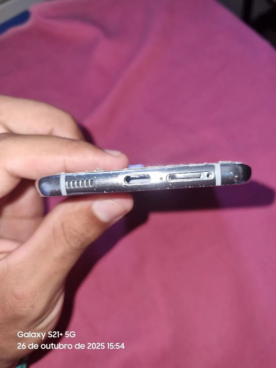 Somente o Display S21+ Prata, quebra galho pois está com linhas!64306041996417121