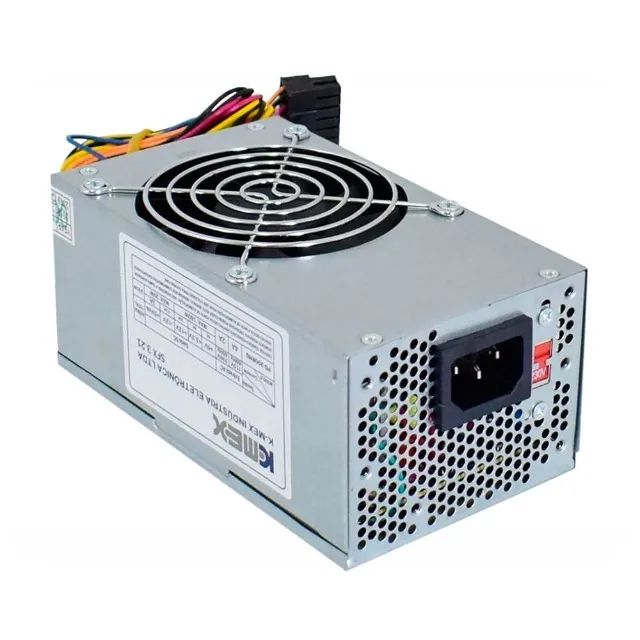 Mini Fonte de 200w Pd-200rng 20+4p Prata C/cabo *ENTREGA GRÁTIS*
