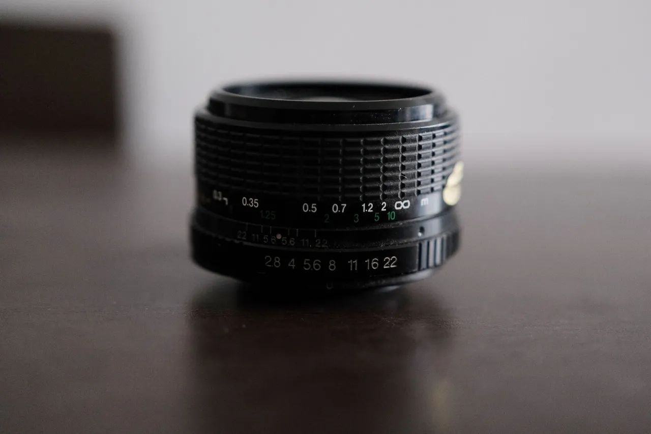 Lente m42 Kalimar 28mm f/2.8 
