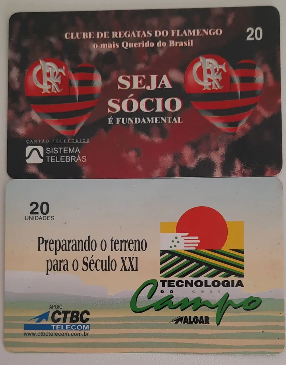 Cartão Telefônico Flamengo - Seja Sócio