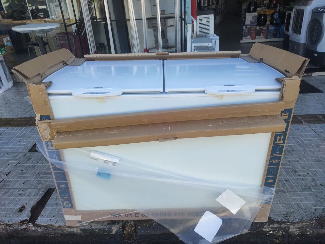 Freezer 530 litros gelopar 