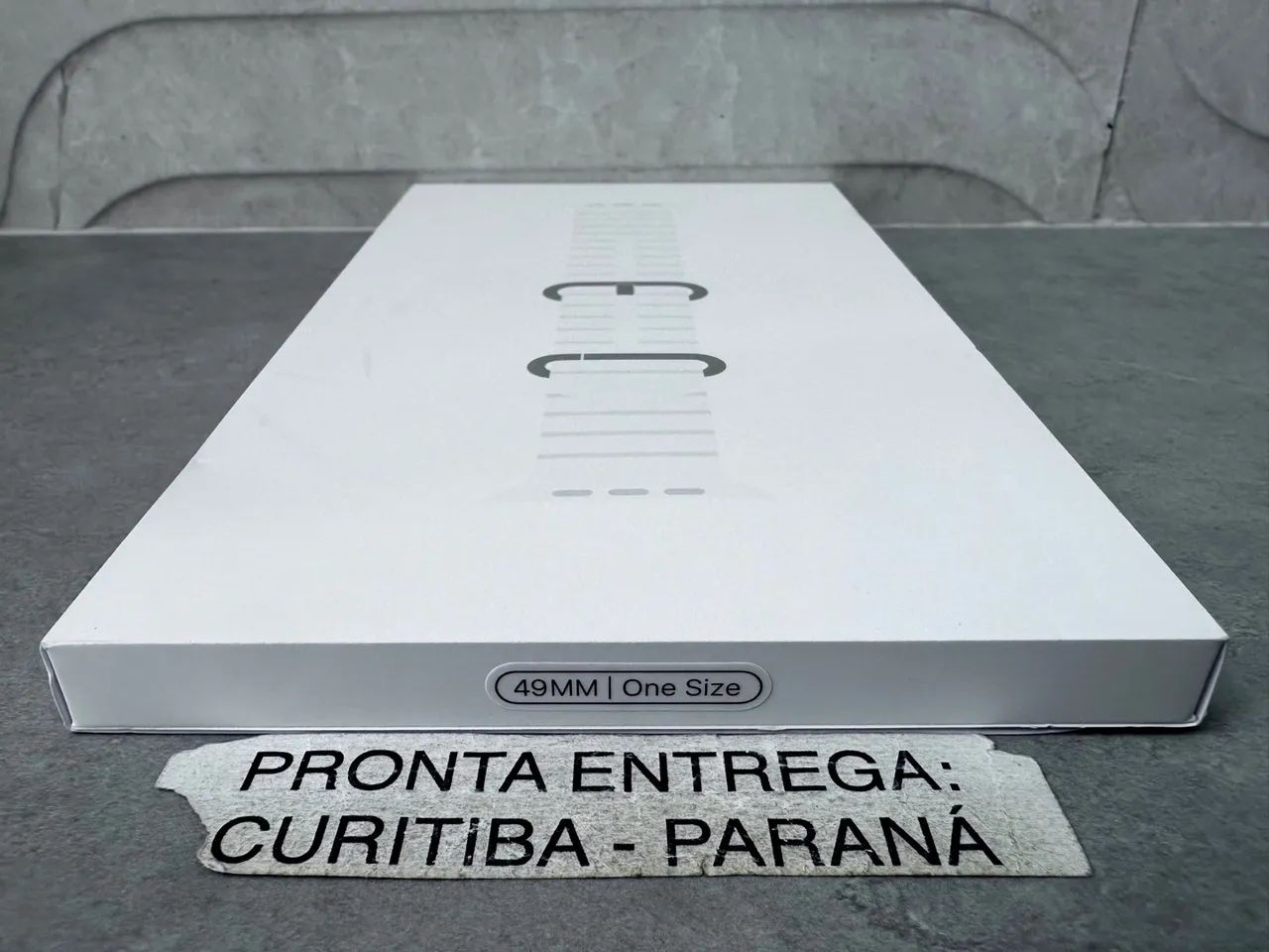 Pulseira Apple Watch Ultra oceano branca - Original - Lacrada