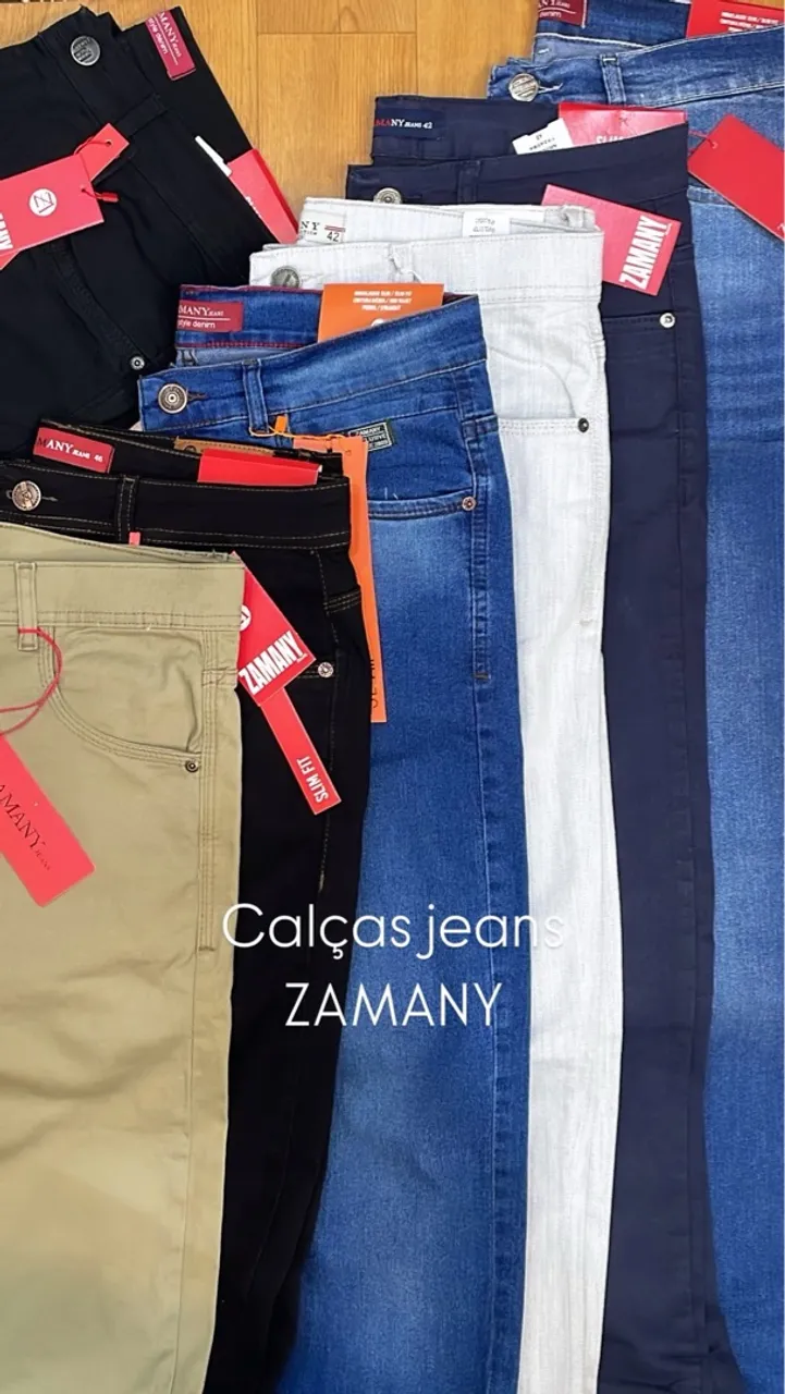 Calça jeans social esporte original ZAMANY