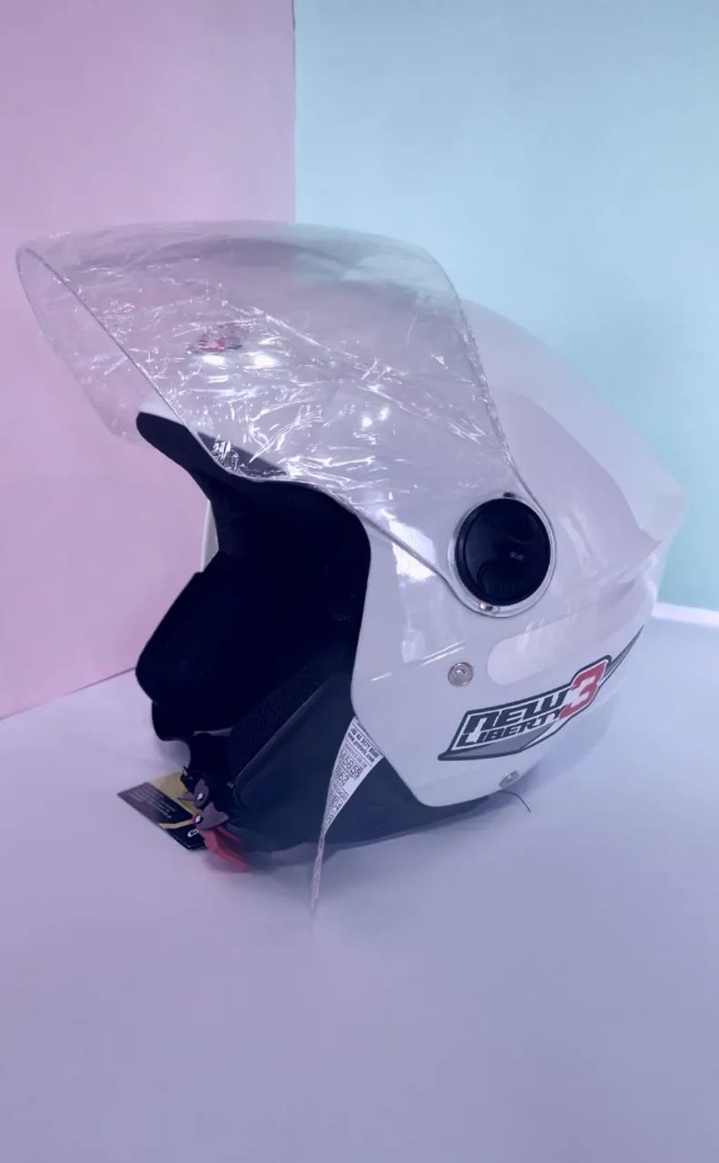 Capacete Pro Tork Liberty Four Branco Aberto