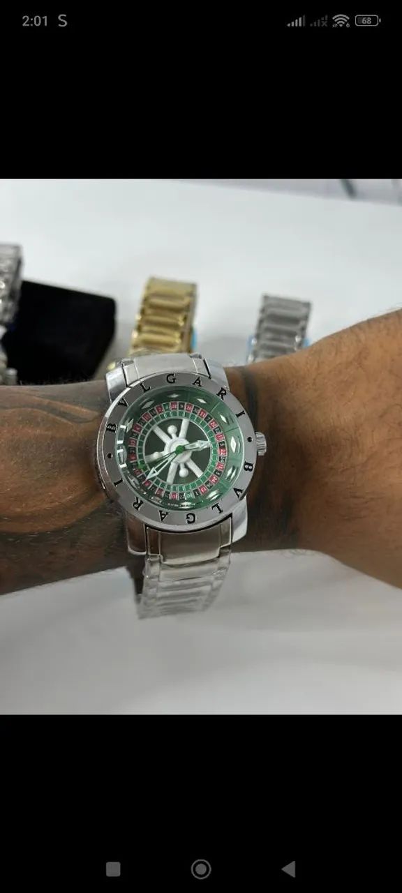 Relógio bvlgari / linha Premium / Bulgari por preço de atacado Entrega Grátis  - Foto 5