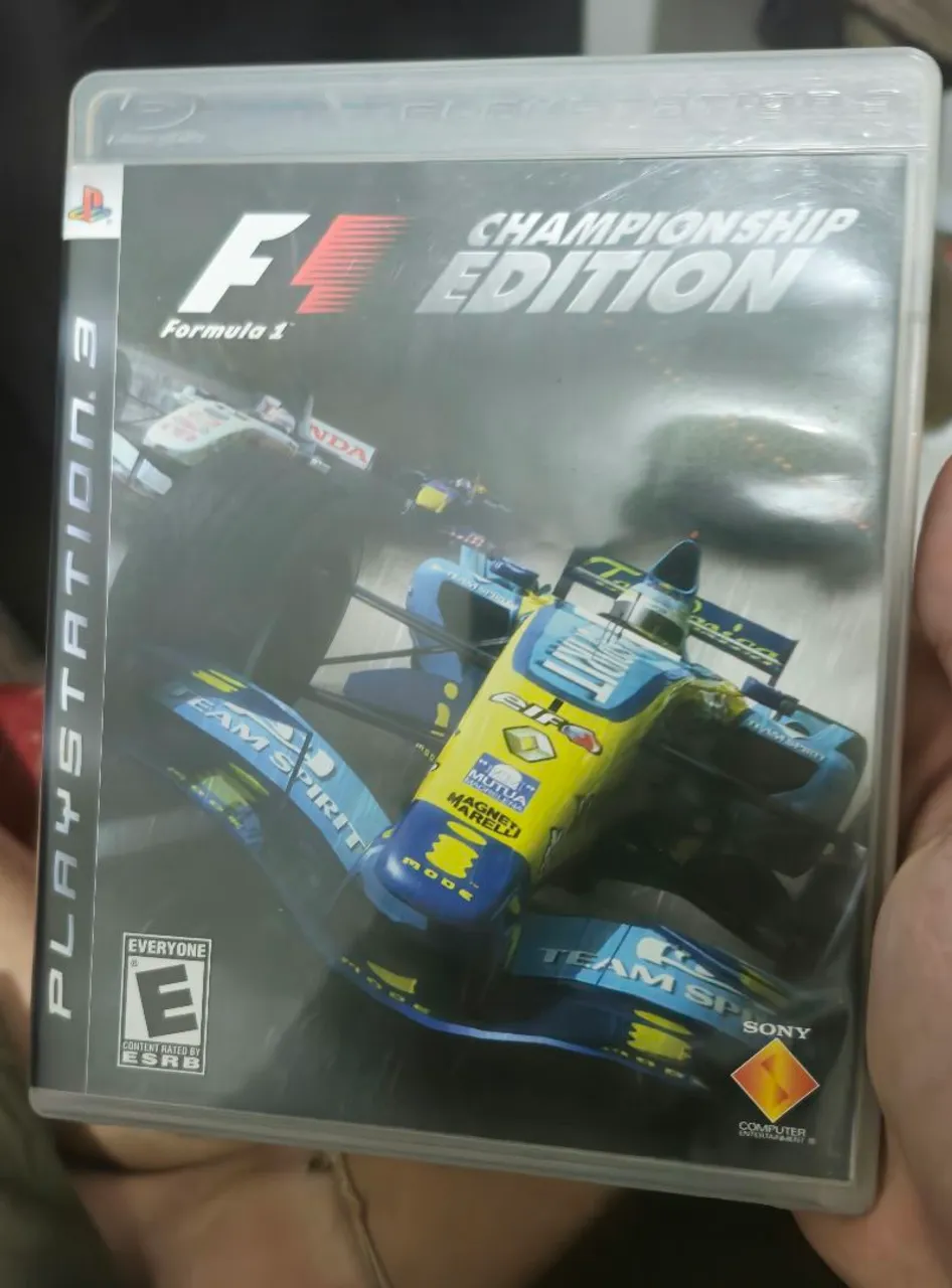 F1 Championship Edition - Playstation 3 (Faço olx pay)