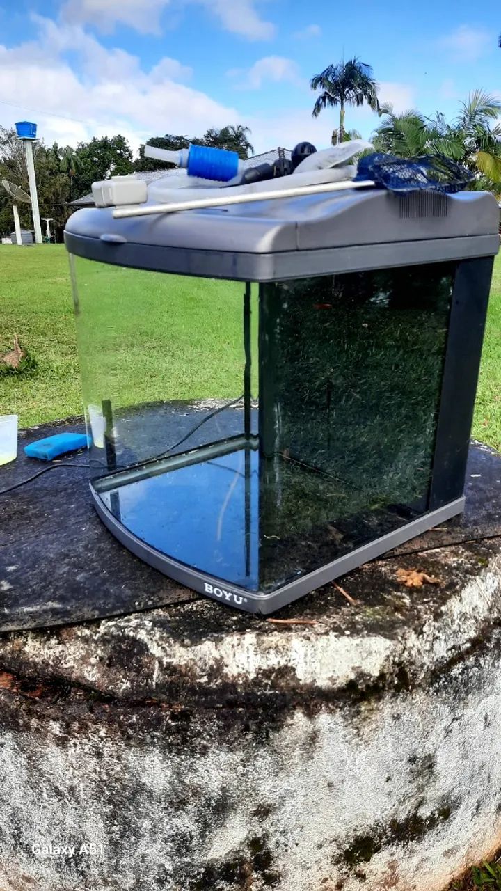 Aquario de acrilico 80litros