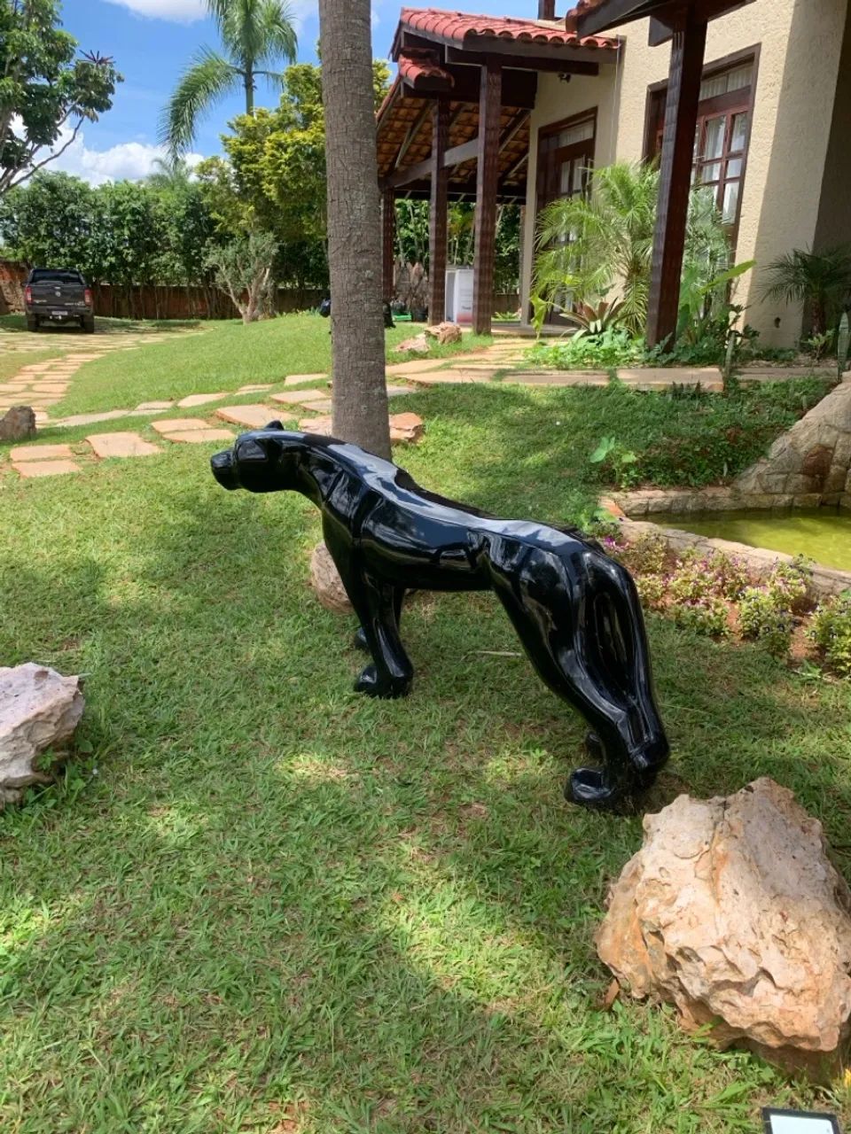 DECORAÇÃO DE PANTERA 