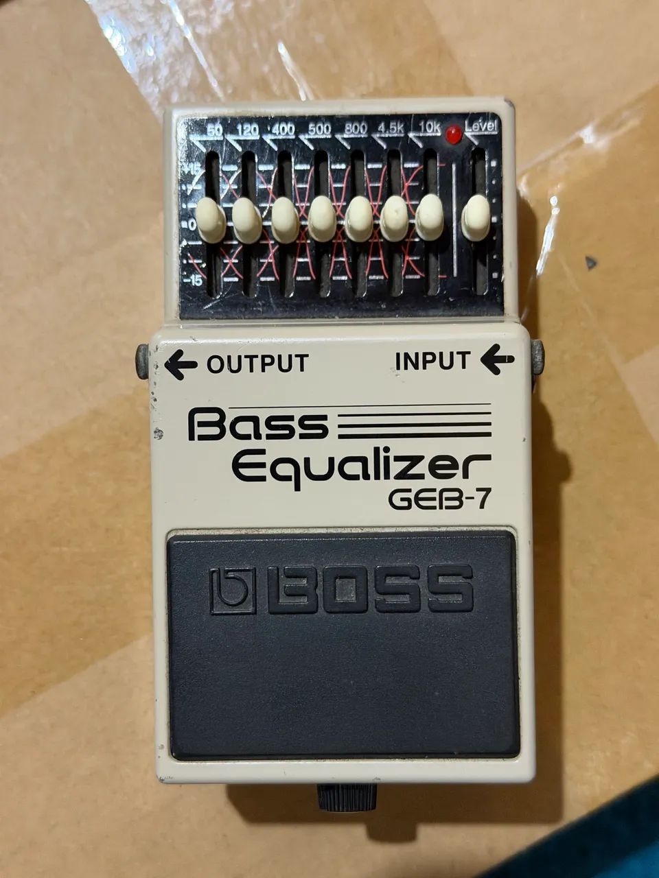 Pedal Boss Bass Equalizer GEB-7 - Foto 3