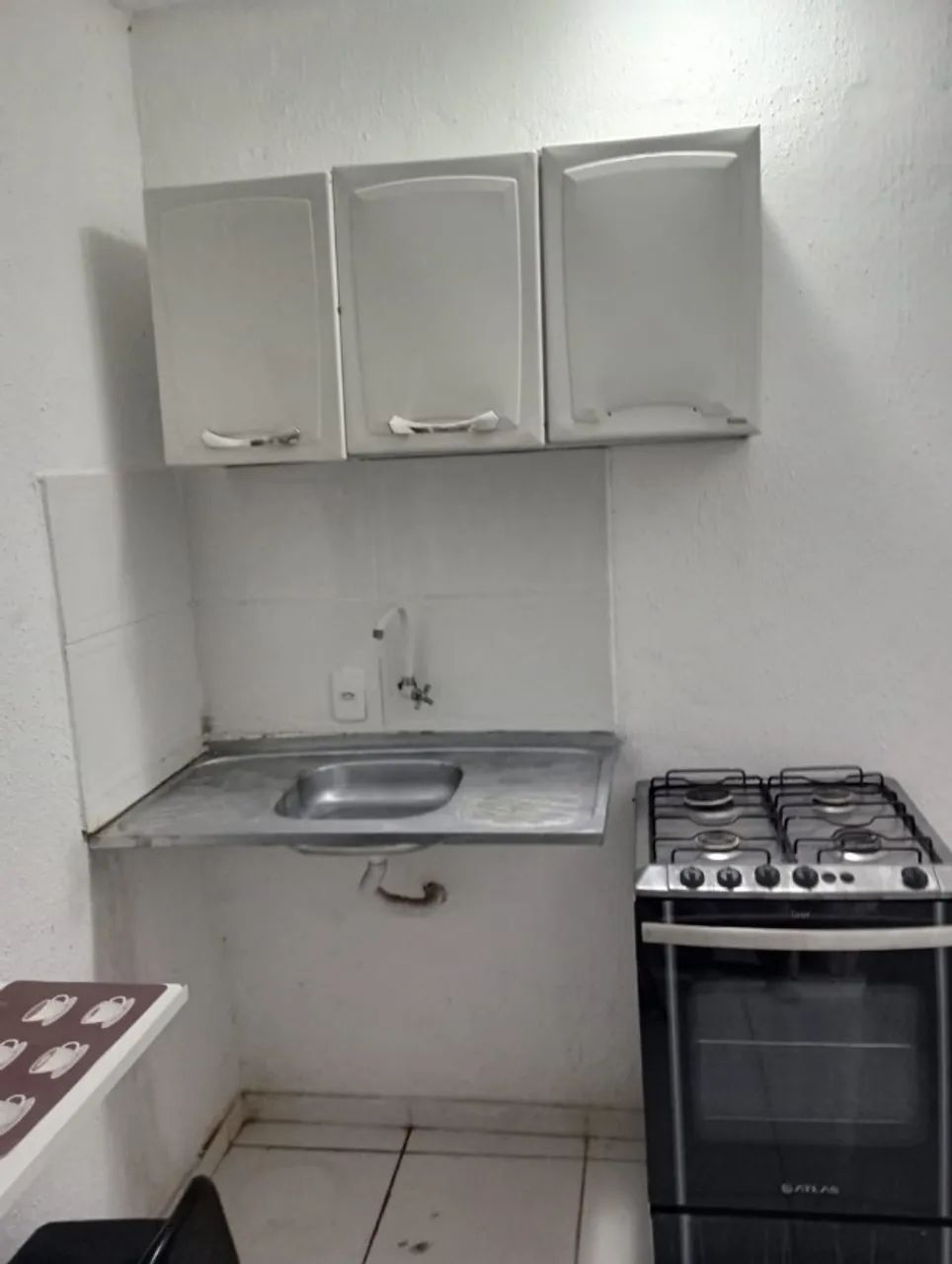 Apto mobiliado de um quarto com varanda recreio 300 metros da praia - Foto 3