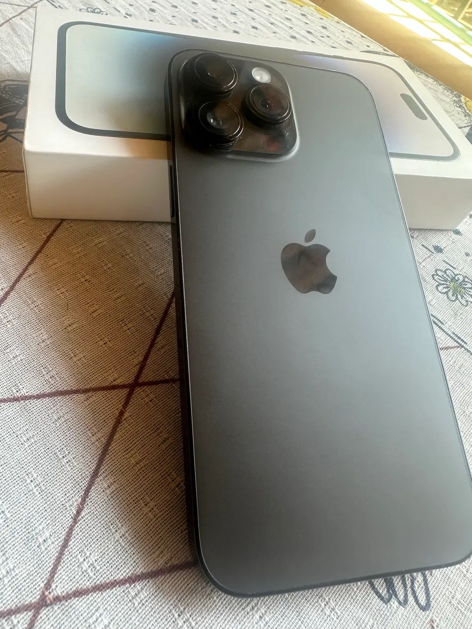 Iphone 14 Pro Max Space Black Aceito trocas Passo Cartão - Foto 3